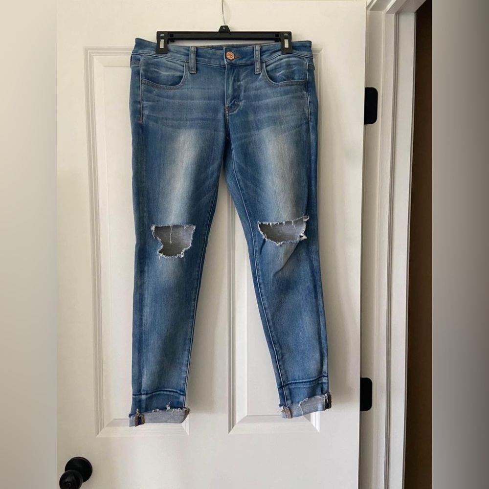 Womens American Eagle Size 8 Super Low Jeggings